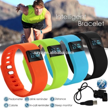 2016 0.49inch OLED display 4.0 bluetooth IP67X waterproof tw64 smart bracelet