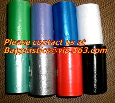 Vest Type Dog Poo Bags Large Unscented Poop Bags, Printed Pet Dog bags, Cat Poo Waste Bags Scoop, Doggy Poop Bag