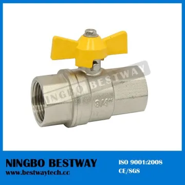 Brass Gas Stove Valve with Butterfly Handle