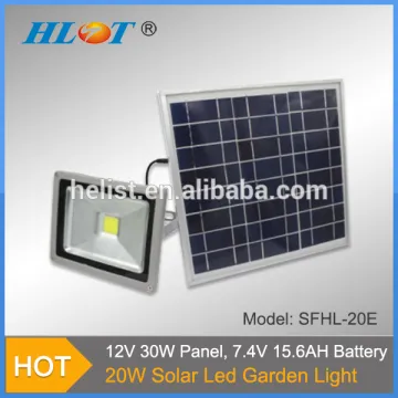 1200lumen Commercial Outdoor LED 12W Solar Tennis Court Flood Lights