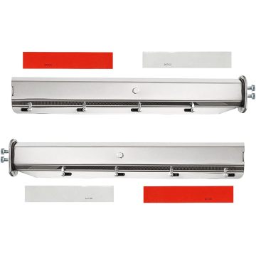 Брызговики з нержавеючай сталі для паўгрузавікоў