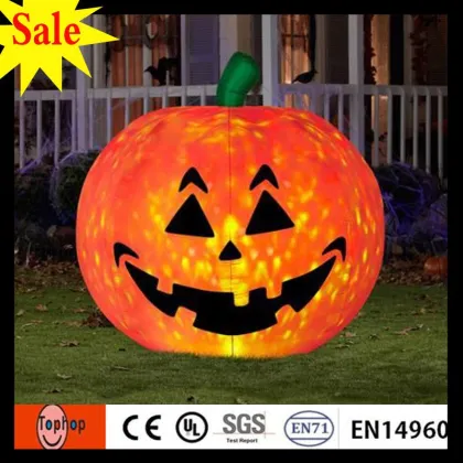 pumpkin decor inflatable squash with lantern pumpkin price