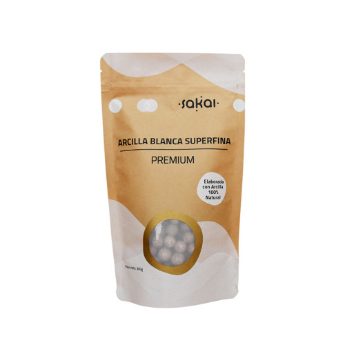 Bio Natural Kraft Paper Customized Krydderiposer Tomme