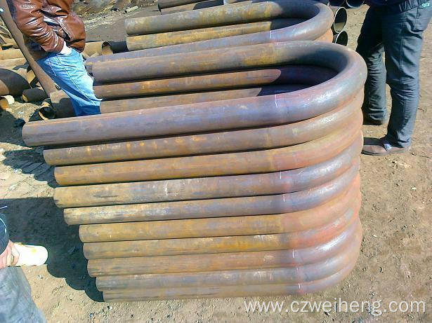 After Heat Treatment API 5L Pipe Bends