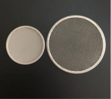 AISI316 Stainless Steel Wire Mesh Metal Filter Disc
