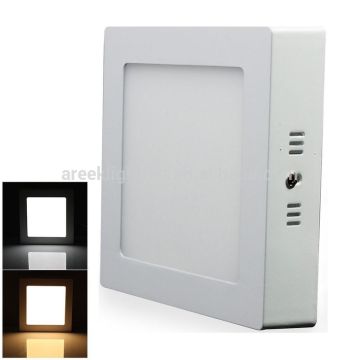 24W Square Surface mounted Super Bright LED Panel Light 4000K 80lm/W