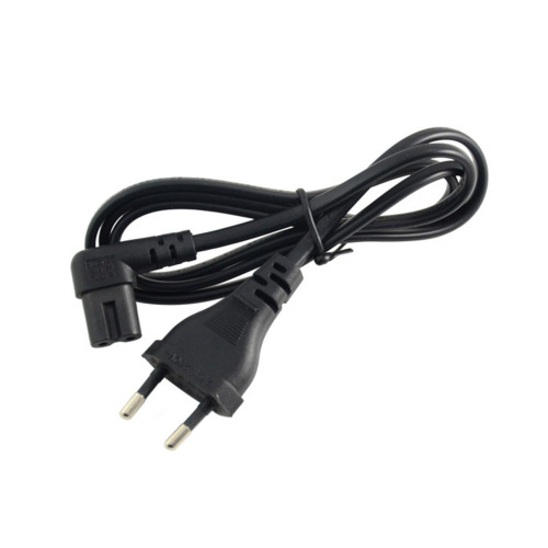 New Right angled EU AC power cord