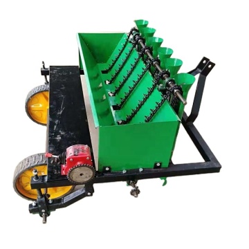 3-Point Garlic Onion Planter 6 Rows - Tractor Driven Garlic Seeds Planting Machine