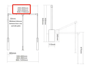 One-Stop Modern Aluminum Wardrobe Lift System & ODM/OEM Coat Stand Racks