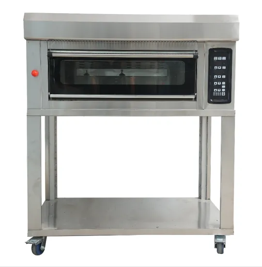 Dual-Level Gas Tray Oven for Bread