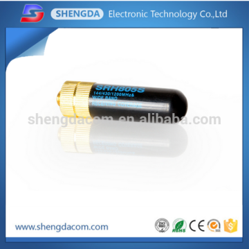 144/430/1200mhz dual wide band diamond handheld antenna SRH805S