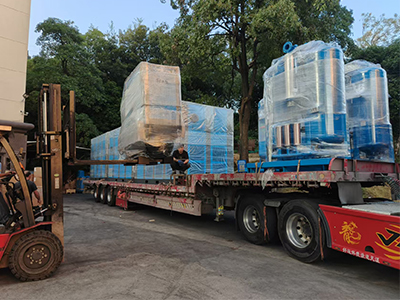 Magnetic levitation centrifugal blower shipments
