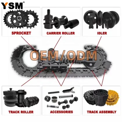 Swamp Type Track Chains for D65 Bulldozers - Material Shops & Manufacturing Industries
