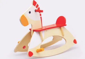 Wooden Rocking Horse-RH002