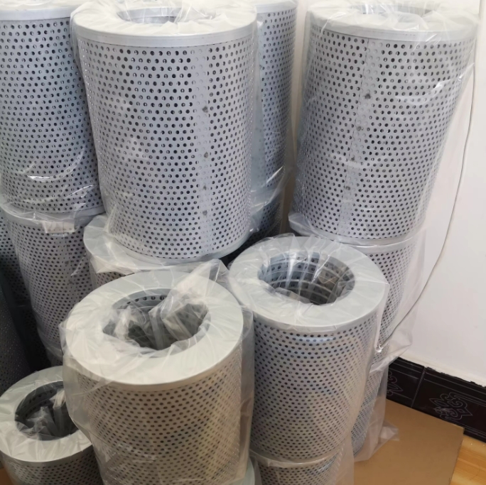 Glass Fibre 207-60-71182 Excavator Engine Hydraulic Return Oil Filter 2076071182 2076071183
