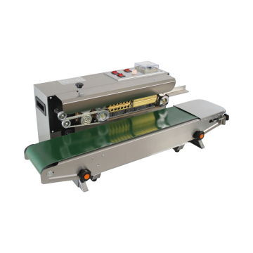 HZPK FR900 Automatic Stainless Steel Continuous Band Sealer for Coffee and Tea Bags