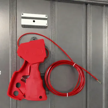 Adjustable Wire 3.5mm Cable Security Lock: 2.4m Lockout Solution