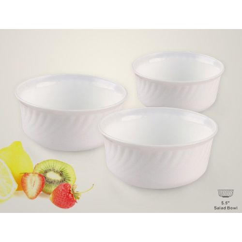 Noodle Bowl With Flower Pattern