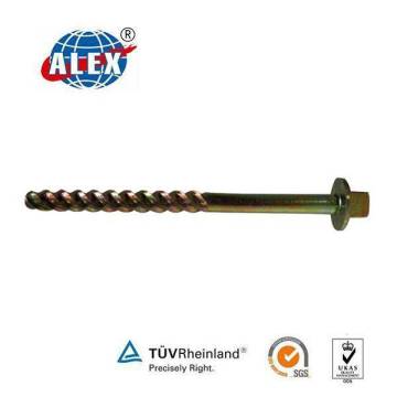 Super quality precise Sleeper Screw Spike, Railroad Construction Sleeper Screw Spike, Manufacturer of Sleeper Screw Spike