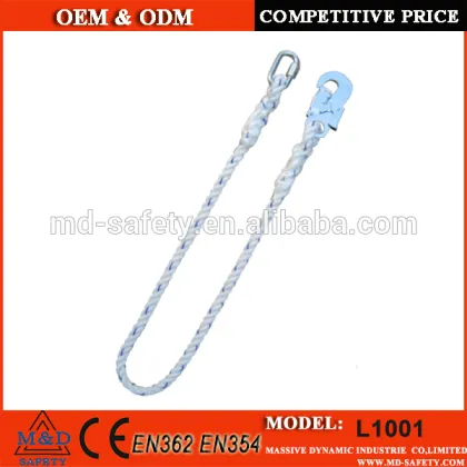 Good quality nylon rope safety lanyard