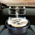 Metal Solar Rotated Car Air Freshener Perfume Aroma Diffuser Auto Interior Fragrance Smell Air Purifier,Gold