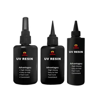 CNMI UV Resin: Crystal Clear Hard UV Curing Epoxy Resin for Jewelry Making