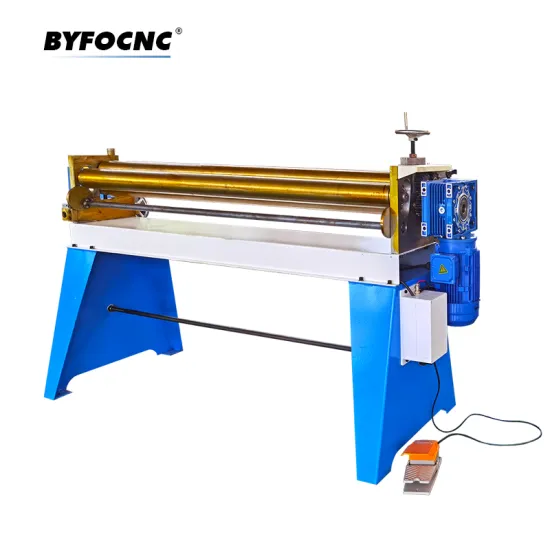1.2x1500mm Sheet Metal Rolling Machine for Round Duct Making