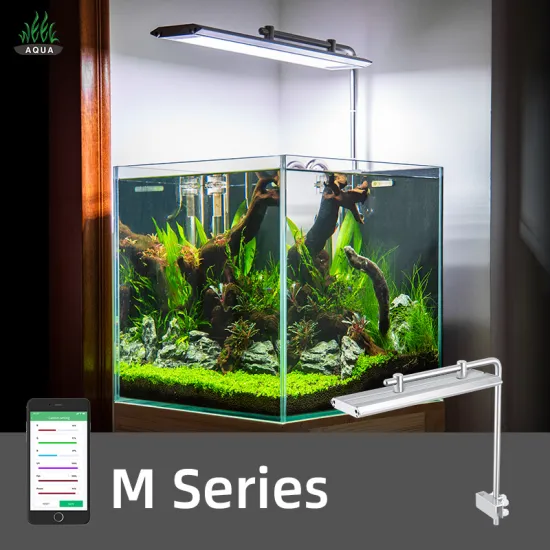 WEEKAQUA M400D PRO: Hot Sale M Series RGB UV LED Aquarium Light with Bluetooth/Wi-Fi Control and Timer