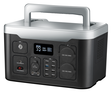 1800W Solar Generator: Portable Power Station with Fast AC/DC Charging and Solar Backup