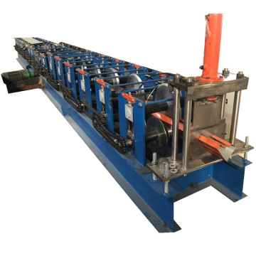 Metal roofing water gutter making machine