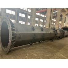 Cột ánh sáng thép 20-45 mét cho ánh sáng sân vận động