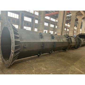 เสาไฟเหล็ก 20-45 เมตรสำหรับไฟสนามกีฬา