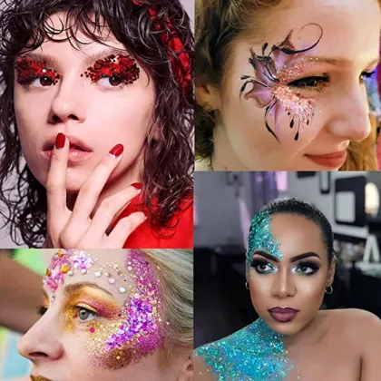 Chameleon Cream Eyeshadow: High-Pigment, Multichrome, Duochrome, Glitter Gel Eyeshadow