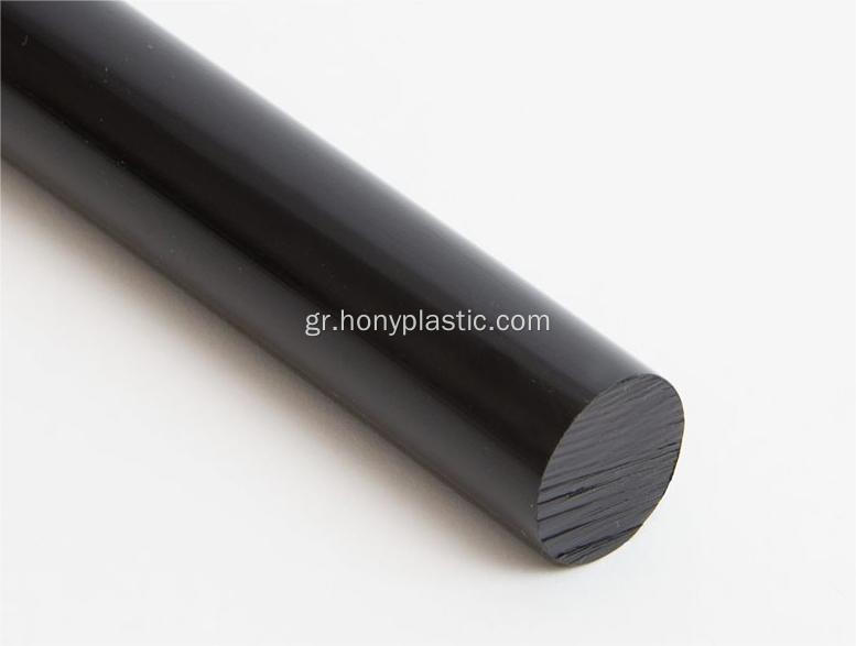 RADEL® R-5500 Black PPSU ROD COLOR