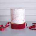 Candle Packaging Marbling Custom Printed Paper Cylinder Box