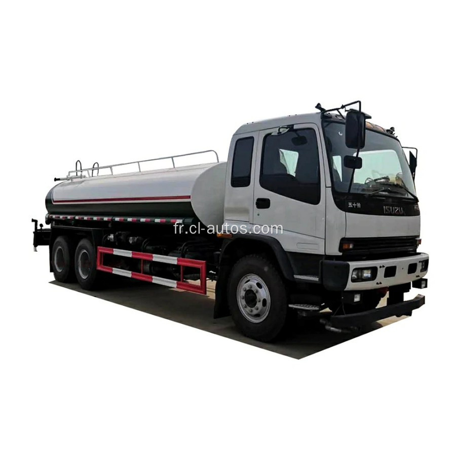 camion de livraison Isuzu camion de camion-citerne à eau 15000L