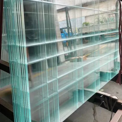 Architectural Decorative Carved Building Glass