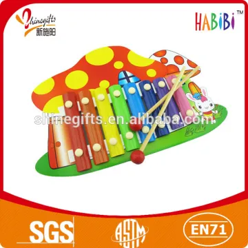 cute mushroom xylophone for child