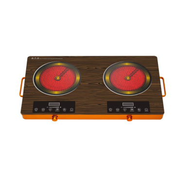 3500W Double Burner Induction Cooker with Touch Controls and Cordless Electric Kettle