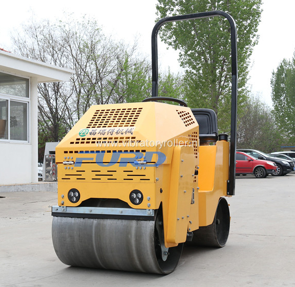 Hydraulic Soil Compactor Double Drum Vibration Roller