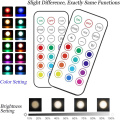 13 цветов RGB светодиодная шайба