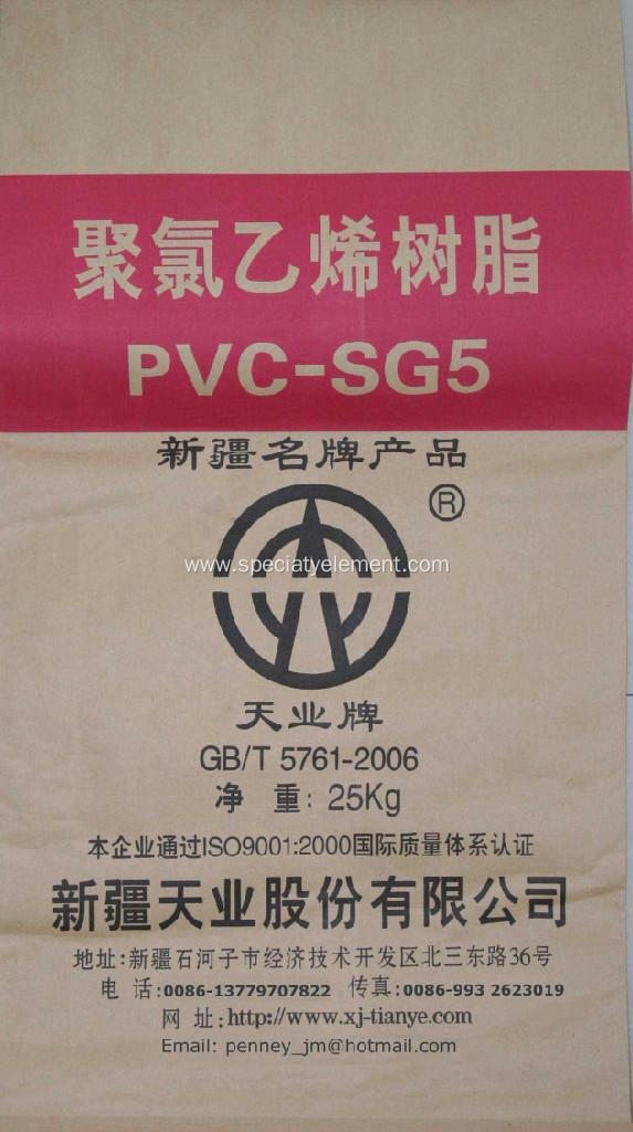 Tianye PVC-SG5 For PVC Window