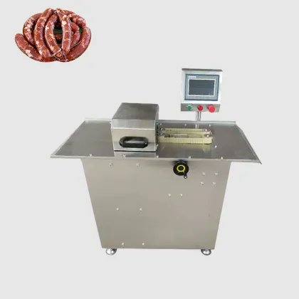 Sausage Tying Machine: Knotting and Cutting Machine for Sausage and Chicken Sausage Production