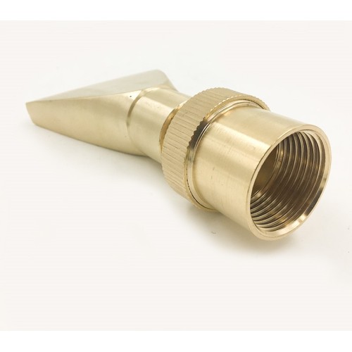 Brass water curtain fountain nozzle