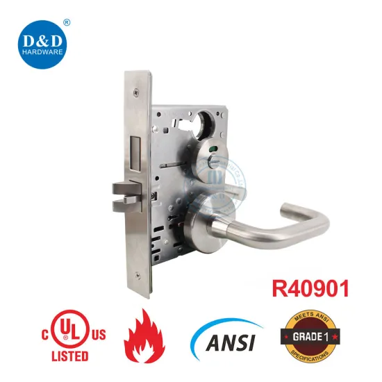 ANSI American Style Mortise Door Lock for Bathroom