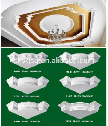 Waterproof Decorative Gypsum Fiberglass Ceiling Light Trough
