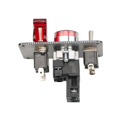 Racing Car Ignition Switch Panel with Engine Start Button