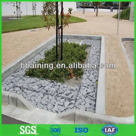 Galvanized gabion box 2x1x1
