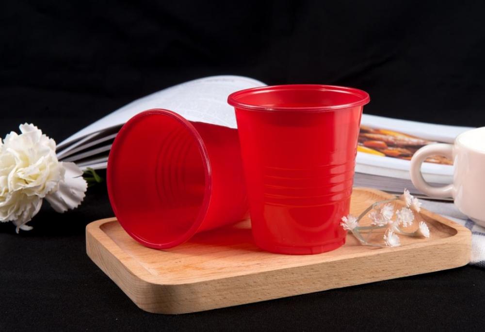 Red Plastic PP Cup