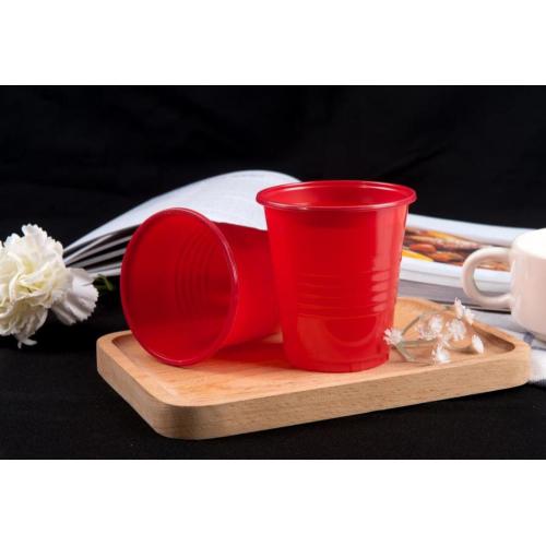 Red Plastic PP Cup